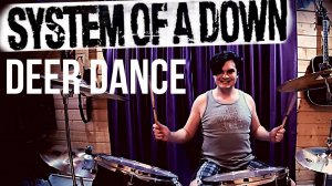 ИГРА НА БАРАБАНАХ | System of a down - Deer Dance | Ударная Установка | Drum Cover | Илья Пылаев