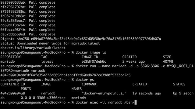 도커 기반으로 MariaDB 설치하기 смотреть онлайн