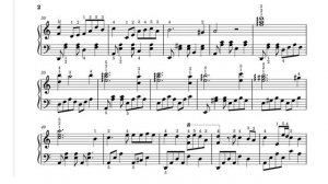 Tombe  la neige/  Easy Piano Sheet Music /  Salvatore  Adamo / by  SangHeart  play