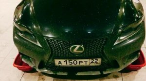 Штатный автозапуск Lexus IS 250 2014 год