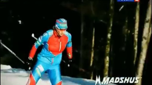 Ольга Зайцева. Реклама лыж Madshus
