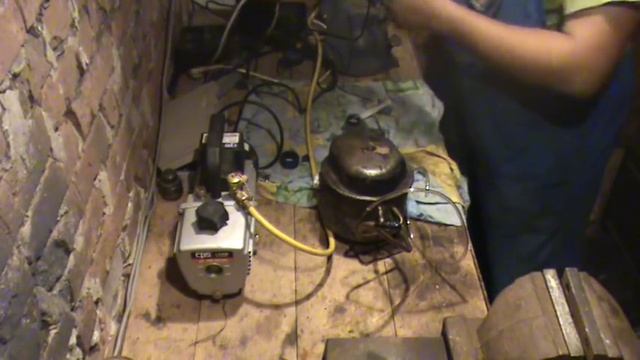 заправка компрессора маслом смотреть онлайн