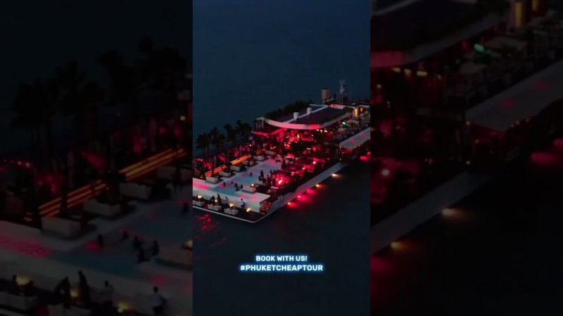 плавучий пляжный клуб Пхукет, вечеринки на Пхукете, floating beach club phuket, parties in phuket