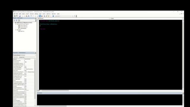 [VBA]-Userform as a Desktop app. Hiding Excel workbook