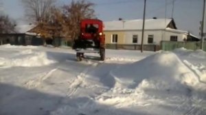 чистка снега куном
