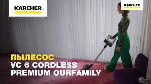 Пылесос VC 6 Cordless Premium ourFamily