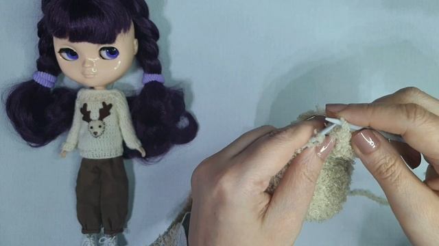 Шапка с ушками для Blythe, Часть 1 смотреть онлайн