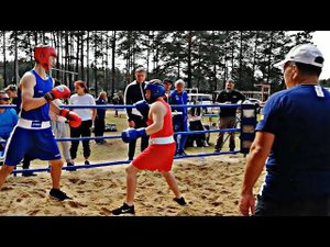 Спарринг по боксу | Низкий против Высокого | 75 кг | Нокдаун и остановка боя