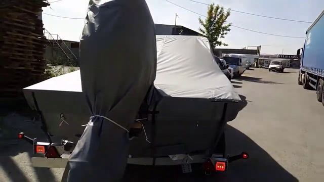 Волжанка X7 транспортировочный тент наш сайт tentnalodku.ru #boatcover смотреть онлайн