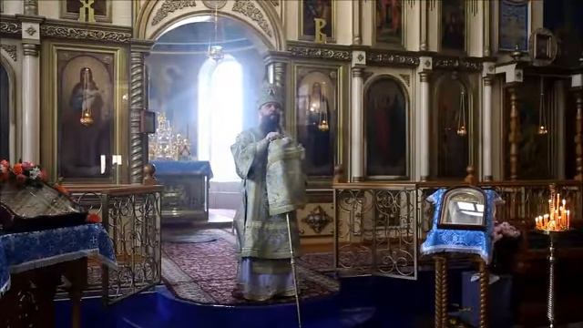 Проповедь архиепископа Варлаама в праздник Покрова Пресвятой Владычицы нашей Богородицы смотреть онлайн