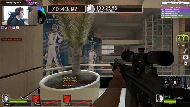 Left 4 Dead 2 Survival – Mall Atrium Duo 141 min (OLD WR) смотреть онлайн