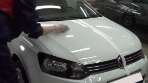 Защитная полировка 'Жидкое стекло'  Правильная технология нанесения