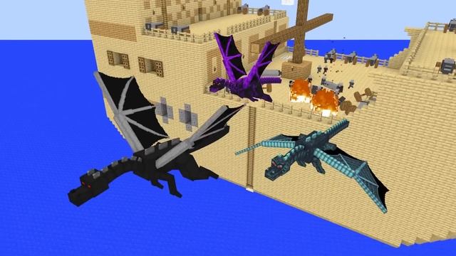 Monster School : Baby Dragon and Baby Zombie - Sad Story - Minecraft Animation смотреть онлайн