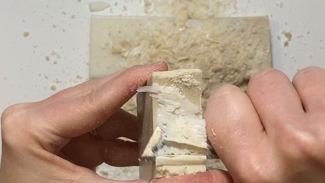 ASMR Soap/ cutting dry soap/ резка сухого мыла