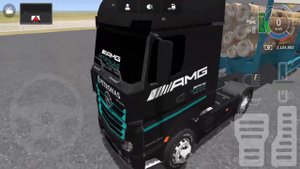 MB Actros AMG Petronas Skin Log Transport | Grand Truck Simulator 2 Android Gameplay HD