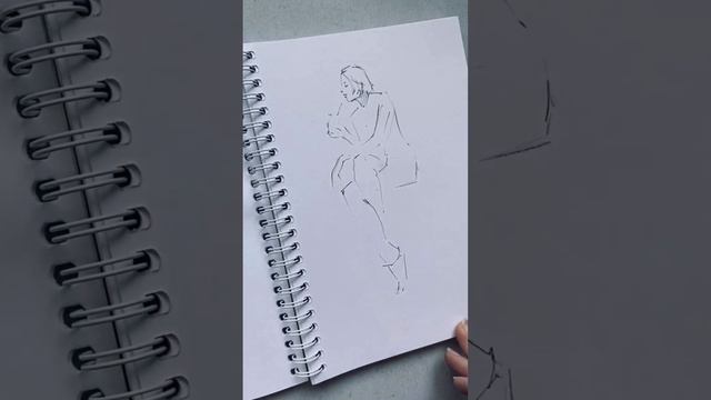 Как нарисовать сидящего |  How to draw a sitting person #художникмосква #ивент