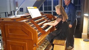 Liene Andreta Kalnciema live at Riga Cathedral. César Franck: Prélude, fugue et variation, Op. 18