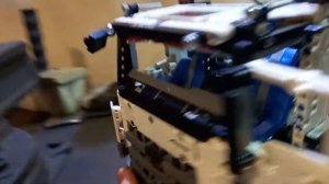 Самодельный грузовик мерседес арокс из лего техник