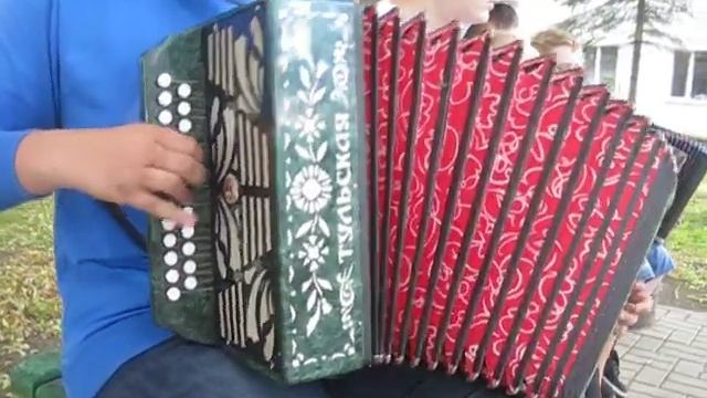 Воробьев Юра - гармонь - Падэспань Невельский район, Псковская область смотреть онлайн