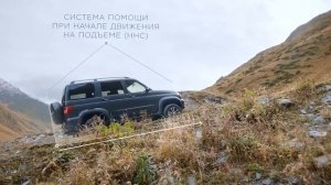 Обновленный УАЗ Патриот - СИСТЕМА ПОМОЩИ ПРИ НАЧАЛЕ ДВИЖЕНИЯ НА ПОДЪЕМЕ