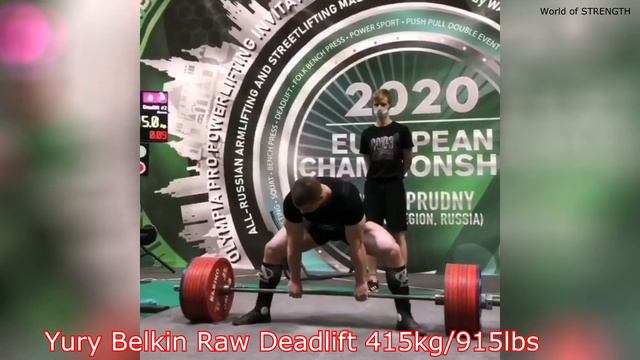 Best Raw Totals in Powerlifting in the Weight Classes -67,5kg ... +140kg