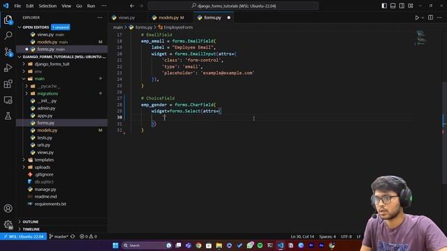 Django Forms: Choice Field