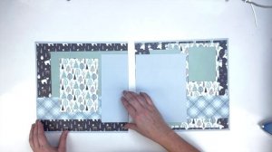 Scrapbooking Tutorial | Echo Park Winter Magic | Cutting Guide E