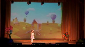 160 Диана Ломова, солистка детского вокального коллектива Капельки г  Семёнов   Гномики 2