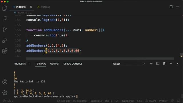 Typescript Tutorial 5 - Functions Basics