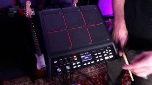 Using the Roland SPD-SX for click and backing tracks