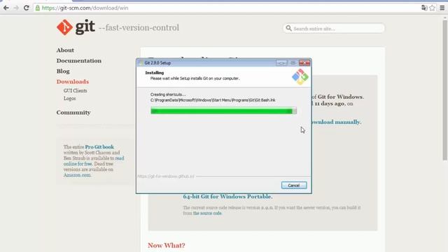 Como instalar o GIT смотреть онлайн