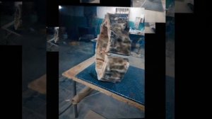 Зеркало из дерева.