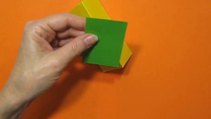 Простой Пенал своими руками/Школьные принадлежности Карандашница Поделки из Бумаги Оригами с детьми