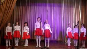 "Мир похож на цветной луг" ансамбль "Школяры"