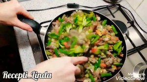 Овощное рагу с рисом