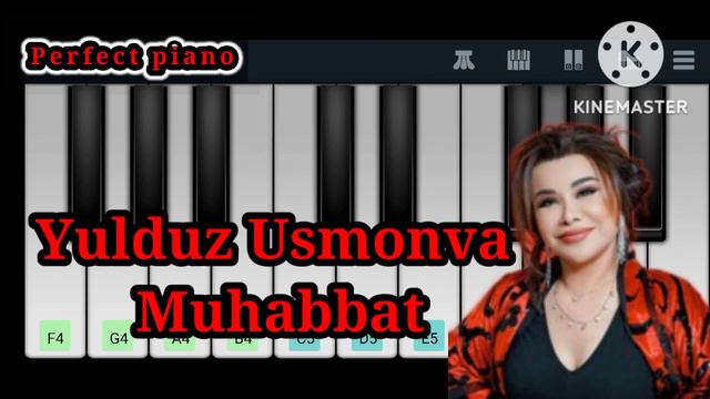 Yulduz Usmonva Muhabbat Perfect piano 🎹🎹🎹