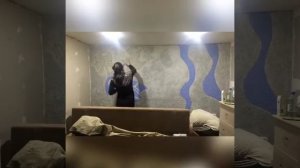 жидкие обои своими руками