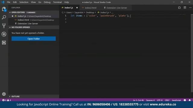 Learn Java script in 60 min | JavaScript Crash Course | JavaScript Tutorial | Edureka Rewind -4