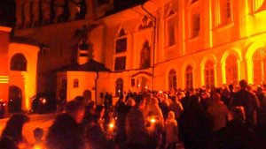 Пасха в Псково-Печерском монастыре