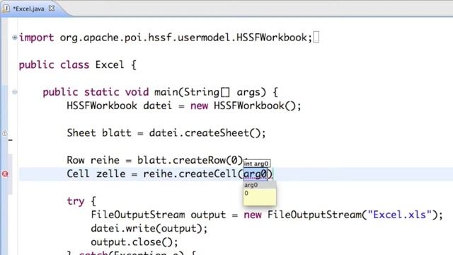 Java Programming Tutorial - Excel Documents [Ger][04] смотреть онлайн