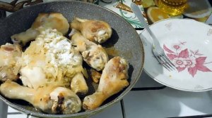 Просто и вкусно! ? Рецепт курицы в сливках на сковороде