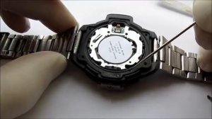 Часы Casio SGW - 400H. Замена батарейки.
