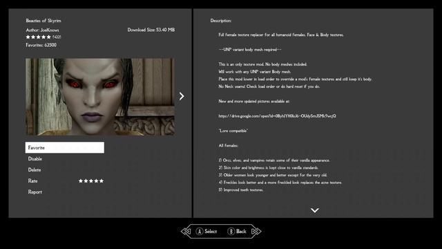 Skyrim SE: The Beauty Mods I use for my Character смотреть онлайн