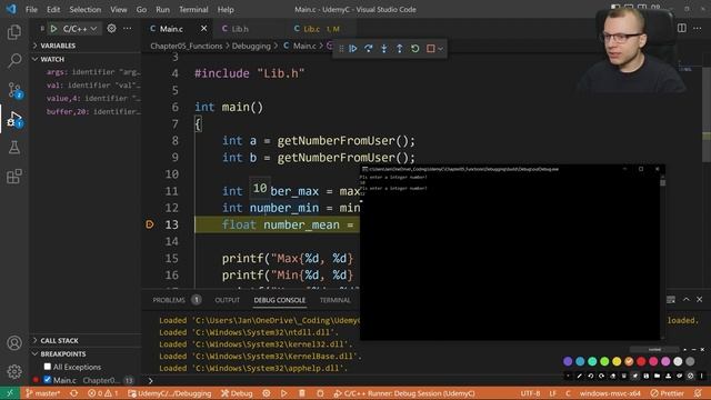 Das Debugging in C/C++ mit VSCode - Teil 1