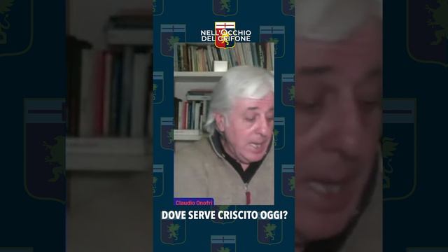 Dove serve Criscito oggi? - Claudio Onofri.