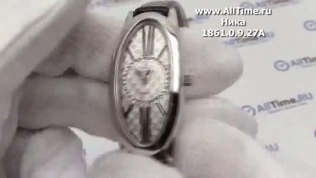 Обзор. Женские наручные часы Ника серебряные 1861.0.9.27A смотреть онлайн