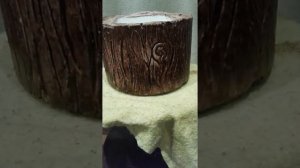 Цветочный горшок из гипса 2