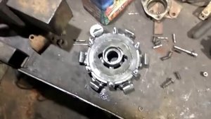 переделываем сцепление на реукторе ро 1 на уд 2