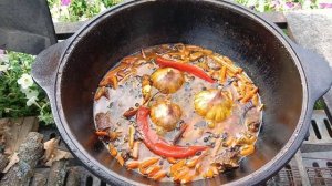 Чайханский темный плов