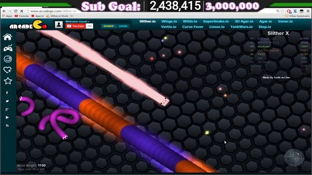 Slither.io Cool Minecraft Pig Skin Trolling Diep.io Strongest Tank ( Slither.io \ Diep.io Live ) смотреть онлайн